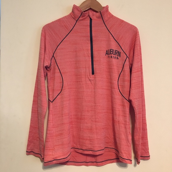 auburn under armour 1 4 zip pullover